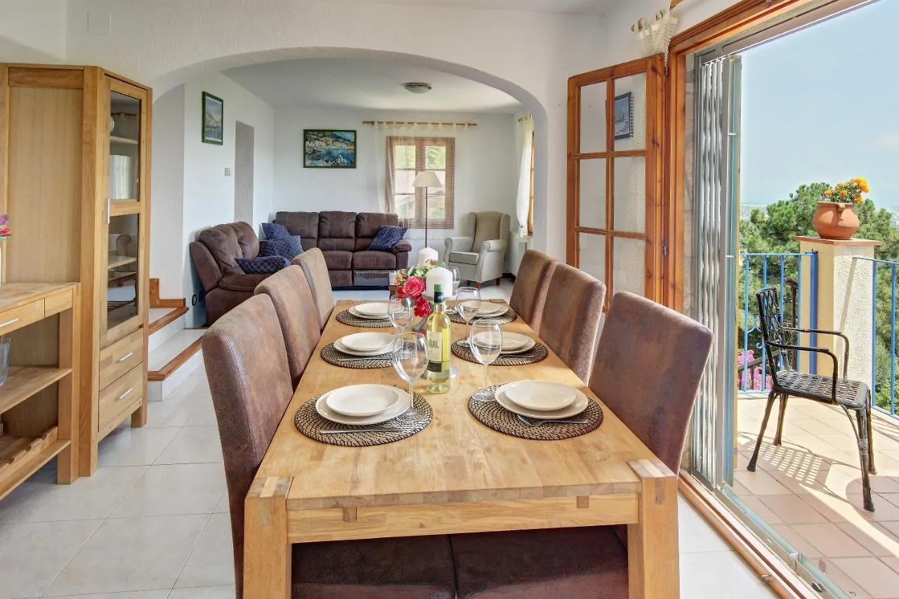 Villa Maria With Swimming Pool & Sea View Calonge  0*, Calonge (Catalonia)